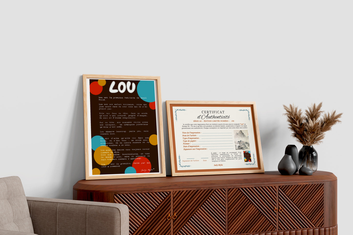 PRÉCOMMANDE - Fine Art Print "Lou"